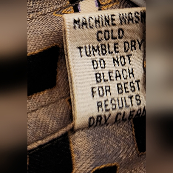 Burma Bibas silk shirt mens xl EUC Perfect Timeless - Picture 5 of 13